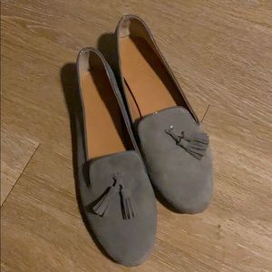 Gray J. Crew Loafers